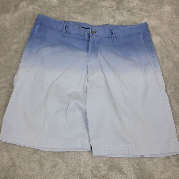 Peter Millar Shorts Mens 34 Blue Seaside Island‎ Blue Chino - Picture 1 of 7